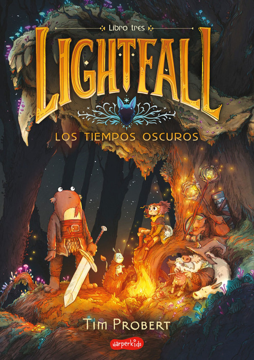 Lightfall: Los tiempos oscuros (Libro 3) (Lightfall: The Dark Times - Spanish Ed by Tim Probert, 9788419802477