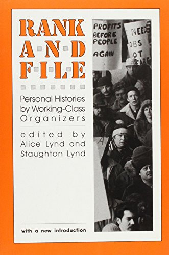 Rank and File by Alice  Lynd, 9780853457527