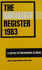 Social Register' 83 by Ralph Miliband, 9780853456414