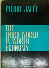 Third World in Economy by Pierre Jalee, 9780853451778