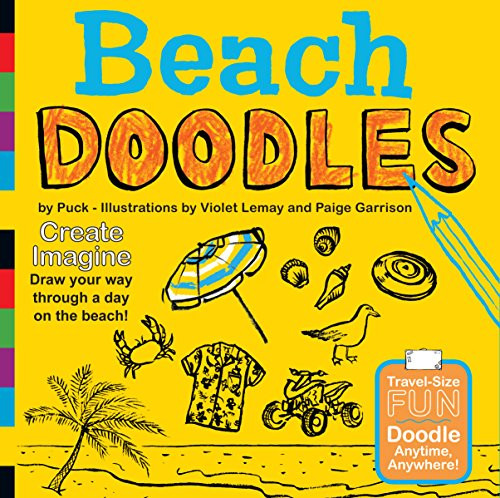 Beach Doodles by Puck, Violet Lemay, Paige Garrison, 9781938093043