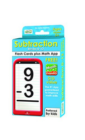 Subtraction 0-12 Flash Cards by Alex A. Lluch, 9781613510995