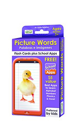 Picture Words Flash Cards by Alex A. Lluch, 9781613511053