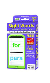 Sight Words Flash Cards by Alex A. Lluch, 9781613511060