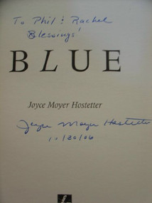 Blue - 9781590783894 - 9781590783894 by Joyce Moyer Hostetter, 9781590783894
