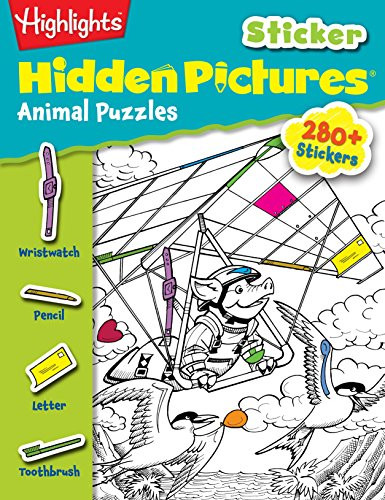 Animal Puzzles by Highlights, 9781620917657