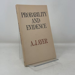 Probability and Evidence by A. J. Ayer, 9780231047678