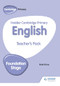 Hodder Cambridge Primary English Teacher's Pack Foundation Stage (Hodder Education Group) by Ruth Price, 9781510457379