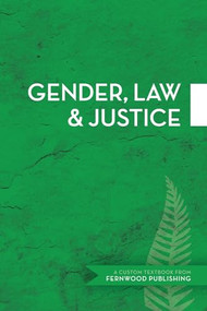 Gender, Law & Justice by Emily van der Meulen, 9781552668917