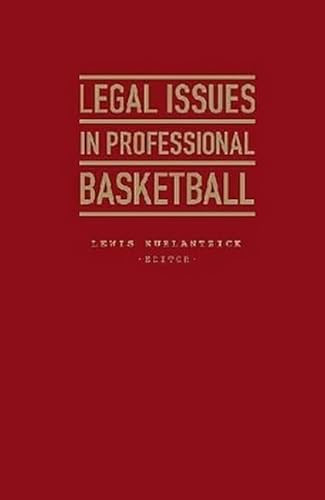 The Law of American Basketball by Lewis Kurlantzick, 9781933146751