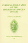 Clerical Poll-Taxes in the Diocese of Lincoln 1377-81 by Alison K. McHardy, 9780901503541