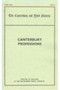 Canterbury Professions by Michael Richter, 9780903491563