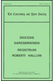 Register of Robert Hallum, Bishop of Salisbury, 1407-1417 by Joyce Horn, 9780907239338