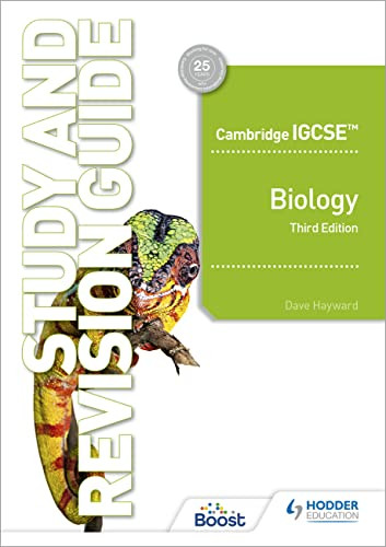 Cambridge IGCSE™ Biology Study and Revision Guide Third Edition (Hodder Education Group) by Dave Hayward, 9781398361348