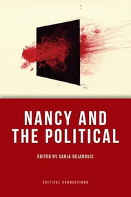 Nancy and the Political by Sanja Dejanovic, 9780748683185