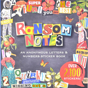 Ransom Notes Sticker Book (over 2100 stickers!) by Peter Pauper Press, Inc., 9781441347046