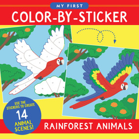 My First Color-by-Sticker Book - Rainforest Animals by Cathy Hennessy, Martha Zschock, Peter Pauper Press, Inc., 9781441347091