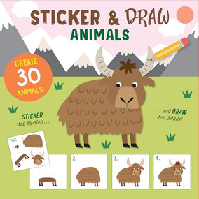 Sticker and Draw - Animals by Alice Potter, 9781441347640
