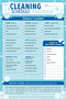 Cleaning Schedule Checklist Note Pad (60 sheets) by Peter Pauper Press, Inc., 9781441345981