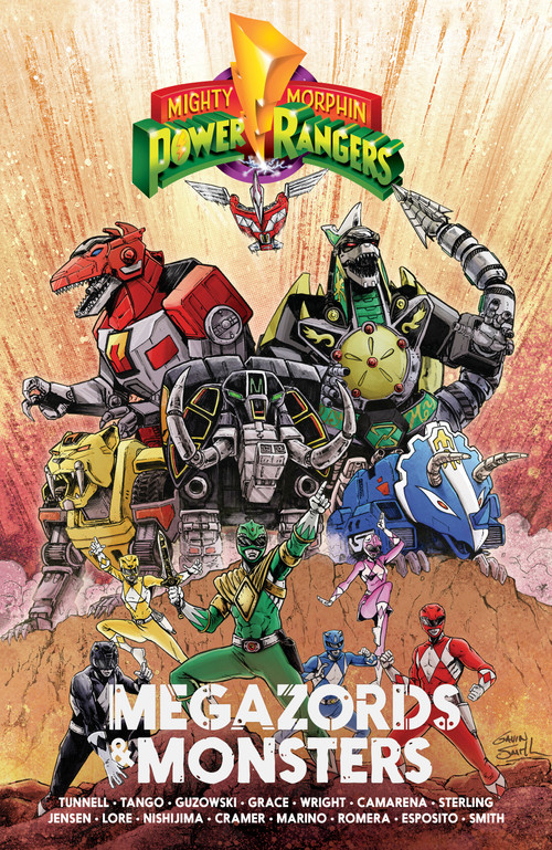 Mighty Morphin Power Rangers: Megazords & Monsters by Zoe Tunnell, Various, Tango, Various, 9798892158459
