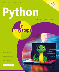 Python in easy steps by Mike McGrath, 9781787910539