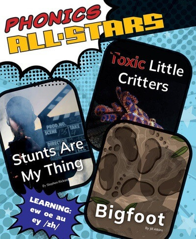 Bigfoot / Toxic Little Critters / Stunts Are My Thing by Jill Atkins, Stephen Rickard, Beatriz Castro, 9781978578845