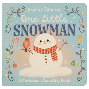 Pop-Up Surprise One Little Snowman by Rachel Qiuqi, Holly Berry Byrd, Cottage Door Press, 9798890194985