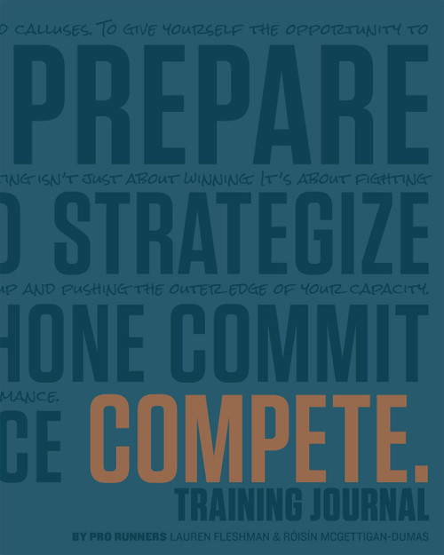 COMPETE Training Journal (Tangerine Edition) - 9781937715618 by Lauren Fleshman, Róisín McGettigan-Dumas, 9781937715618
