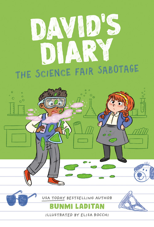 David's Diary #2: The Science Fair Sabotage by Bunmi Laditan, Elisa Rocchi, 9780593601563