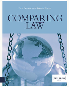 Comparing Law by Bert Demarsin, Danny Pieters, 9789048559879