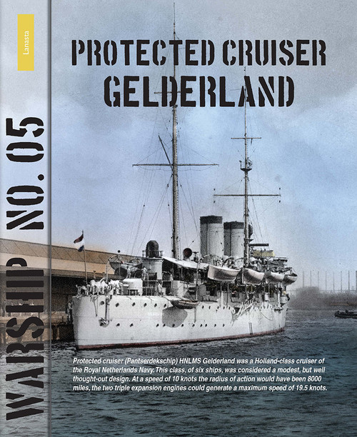 Protected cruiser Gelderland by Jantinus Mulder, 9789086161959