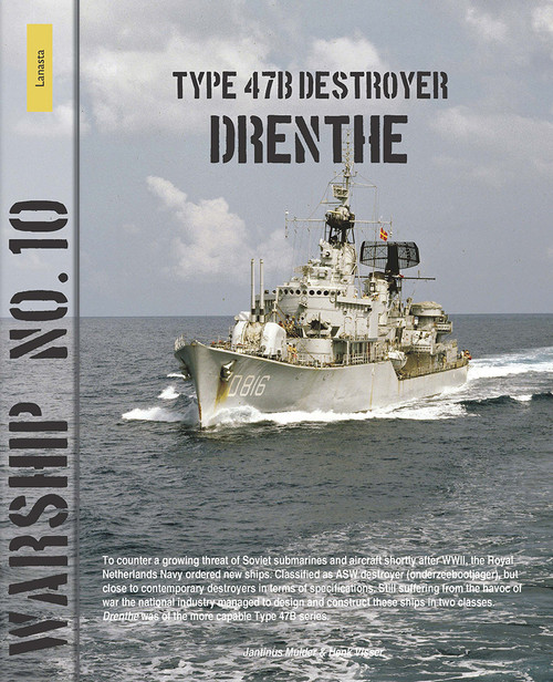 Type 47B Destroyer Drenthe by Jantinus Mulder, Henk Visser, 9789086162000