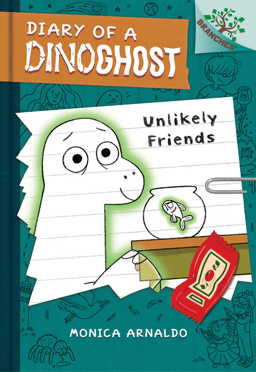 Unlikely Friends: A Branches Book (Diary of a Dinoghost #1) - 9798225021283 by Monica Arnaldo, Monica Arnaldo, 9798225021283