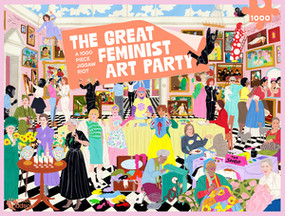The Great Feminist Art Party (A 1000 Piece Jigsaw Riot) by Lydia Miller, Laura Callaghan, 9780500421376