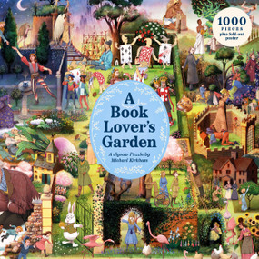 A Book Lover's Garden: A 1000-piece jigsaw puzzle by Michael Kirkham by Michael Kirkham, 9781399629553