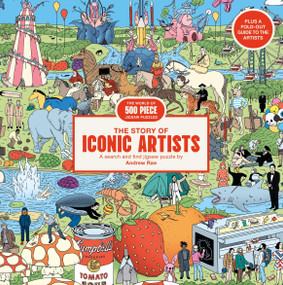 The Story of Iconic Artists: a 500 piece art history jigsaw puzzle by Andrew Rae (an art history puzzle by Andrew Rae) by Laurence King Laurence King Publishing, Andrew Rae, 9781399635820