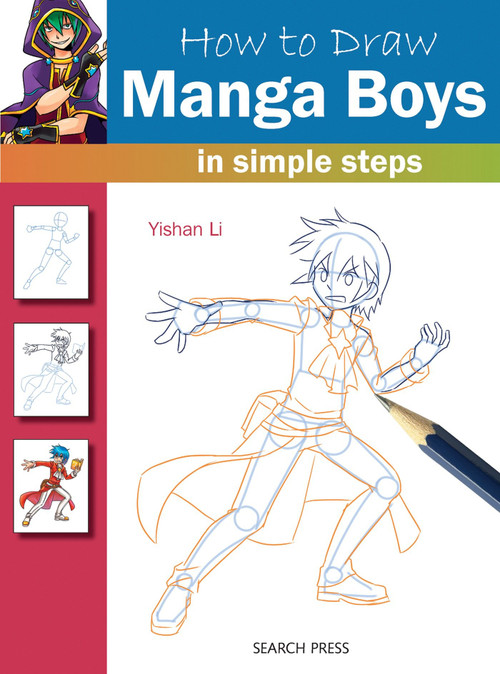 How to Draw Manga Boys in Simple Steps by Yishan Li, 9781782211259