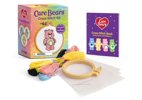 Care Bears Cross-Stitch Kit (Includes 4 Patterns) by Sosae Caetano, 9798894142814
