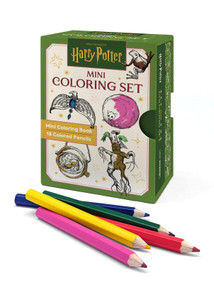 Harry Potter Mini Coloring Set (Includes Mini Coloring Book and 18 Colored Pencils) by Running Press, 9798894143149
