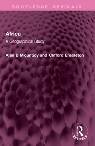 Africa (A Geographical Study) by Alan B Mountjoy, Clifford Embleton, 9781032685694