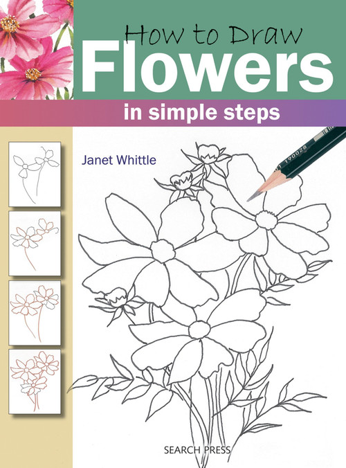 How to Draw Flowers in Simple Steps by Janet Whittle, 9781844483266