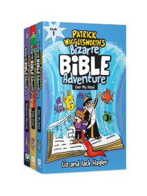 Patrick Wigglesworth's Bizarre Bible Adventure Old Testament 3-Book Set (Over My Head, Tricky Times, Dangerous Dilemmas) by Jack Hagler, Liz Hagler, 9798400506444