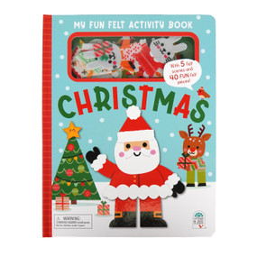 My Fun Felt Activity Book Christmas by Danielle Mudd, Cottage Door Press, 9798890195456