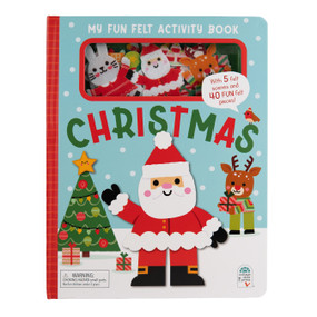 My Fun Felt Activity Book Christmas by Danielle Mudd, Cottage Door Press, 9798890195456