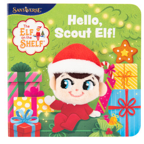 Elf on the Shelf Hello, Scout Elf! Puppet Book by Alena Tkach, Cottage Door Press, 9798890194916