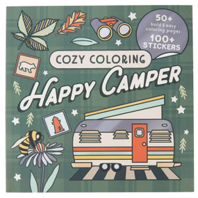 Cozy Coloring Happy Camper by Danbee Park, Parragon Books, 9798890195319
