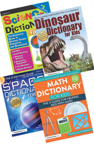 The Everything Guides for Kids - Math, Science, Space and Dinosaur Dictionary Book Bundle by Theresa R Fitzgerald, Laurie E Westphal, Amy Anderson, Brian Anderson, Bob Korpella, 9781041160236
