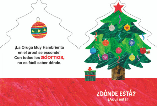 ¿Dónde está en Navidad La Oruga Muy Hambrienta? (The Very Hungry Caterpillar's Peekaboo Christmas Spanish Edition) by Eric Carle, Eric Carle, Georgina Lázaro, 9798217050895