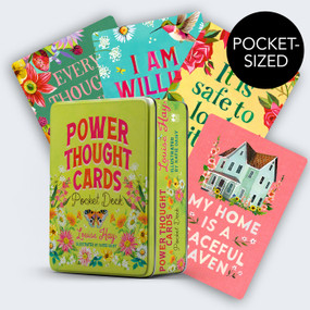 Power Thought Cards Pocket Deck (A 64-Card Affirmation Deck) by Louise Hay, 9781401994112