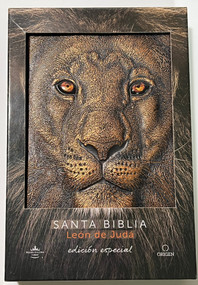 Biblia RVR 1960 Letra grande León de Judá edición especial bronce / Spanish Bible RVR 1960 Large Print Imitation Leather Lion of Judah Special Edition by Reina Valera Revisada 1960, 9798890980076